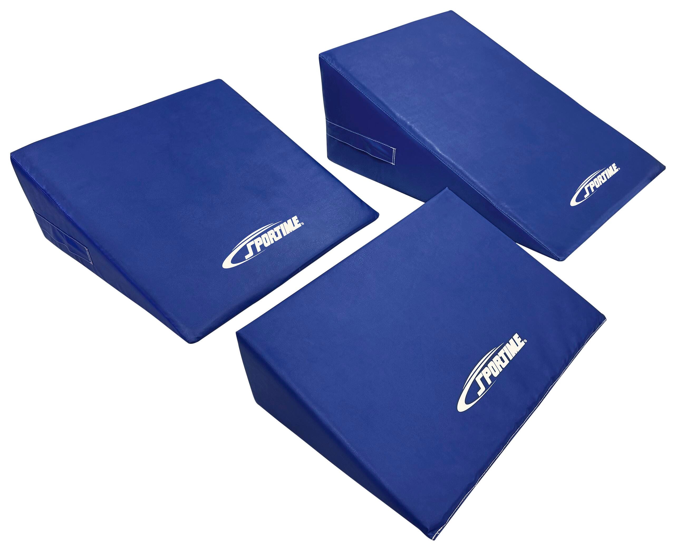 Sportime Variable Wedge, 30 x 30 x 12 Inches, Blue 2124428